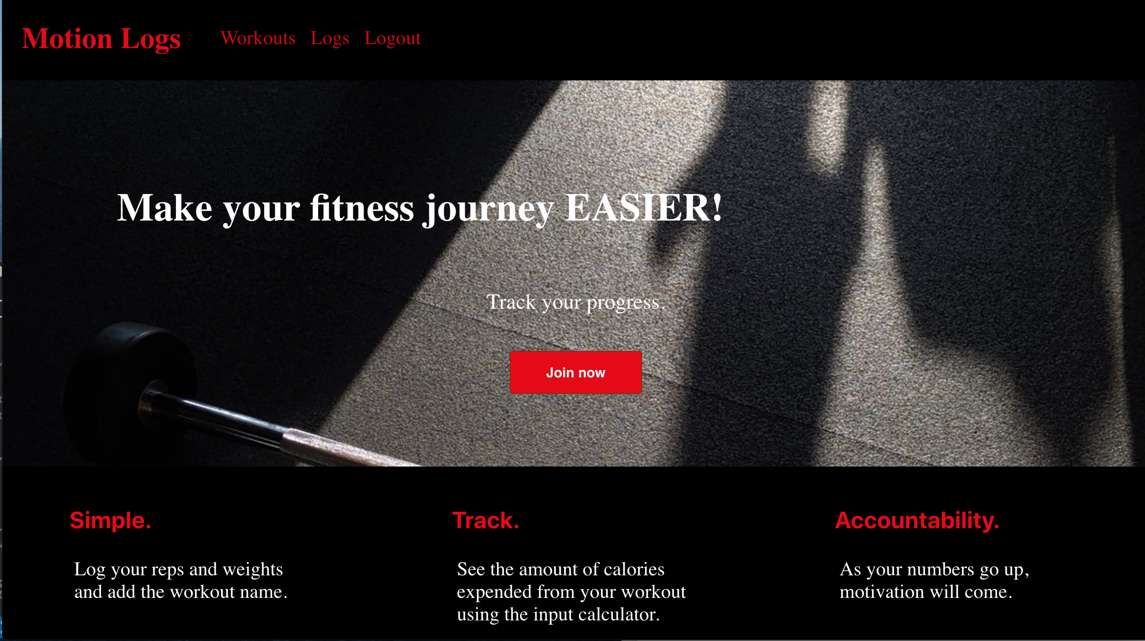 Motion Log App